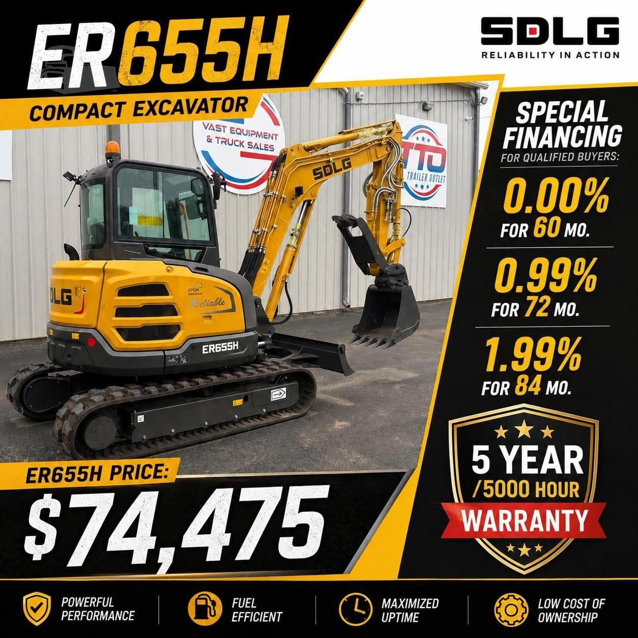 2026 SDLG ER655H